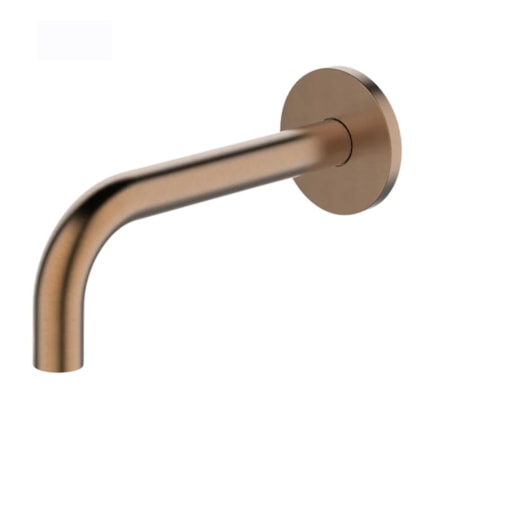 Bica Parede Arkus Cobre Escovado Lexxa 18x7cm - Imagem principal - e3f6658d-f05e-4864-90c3-f4b2fb325423