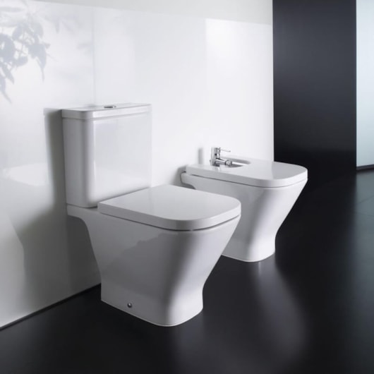 Bidê 1 Furo Sem Ducha Com Ladrão Gap Branco Roca - Imagem principal - 537f2beb-e761-45d4-84c5-33f244c31e01