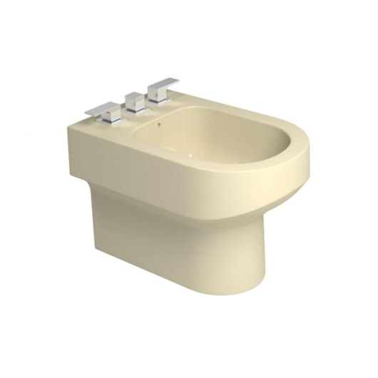 Bide 3 Furos Carrara Creme Deca - Imagem principal - 81f8b669-25ae-4410-b765-36cc70a4bc00