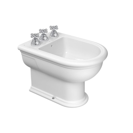 Bidê Belle Époque Com 3 Furos Branco Deca - Imagem principal - af471d59-fcbc-43a2-8459-783044144bdd