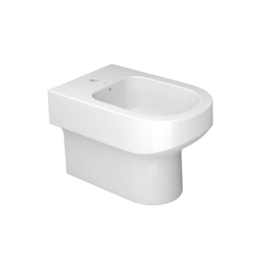 Bidê Com 1 Furo Para Ducha Vertical Carrara Branco Deca - Imagem principal - 2fa79457-8b71-49d4-8f9b-edcc02de92b3