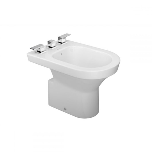 Bidê Com 3 Furos Level B48 Branco Deca - Imagem principal - 9c32fa08-6225-487f-8ce1-48c879a4cc68