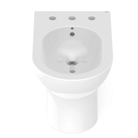 Bidê Com 3 Furos Para Ducha E Ladrão Nexo Branco Roca - Imagem principal - b5418281-296c-429d-b248-dd062e55a288