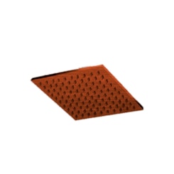 Bojo Para Chuveiro Cobre Escovado Kromma 20x20cm