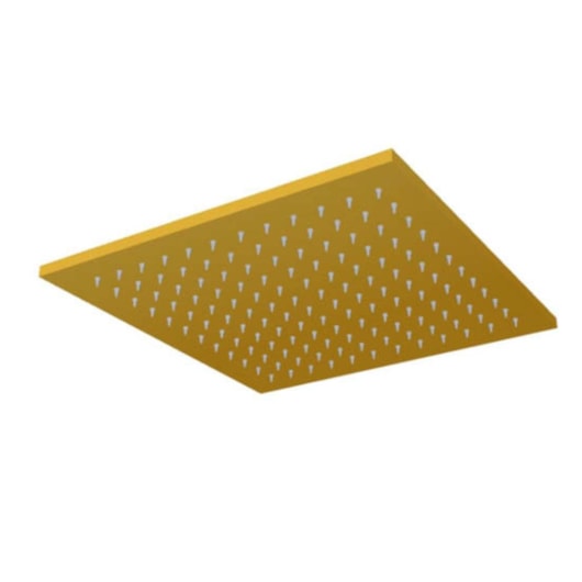 Bojo Para Chuveiro Dourado Kromma 20x20cm - Imagem principal - d3728e30-e453-4441-b67e-0aa4dcef3f99