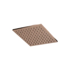 Bojo Para Chuveiro Rose Gold Escovado Kromma 20x20cm