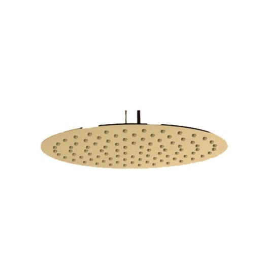 Bojo Redondo Para Chuveiro Champagne Matte Kromma 20cm - Imagem principal - 421824c7-c831-4b79-bb94-192f50d270b4