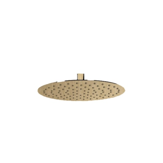 Bojo Redondo Para Chuveiro Dourado Escovado Kromma 20cm - Imagem principal - 55950847-81bf-4499-9cab-c7644c3b0d30