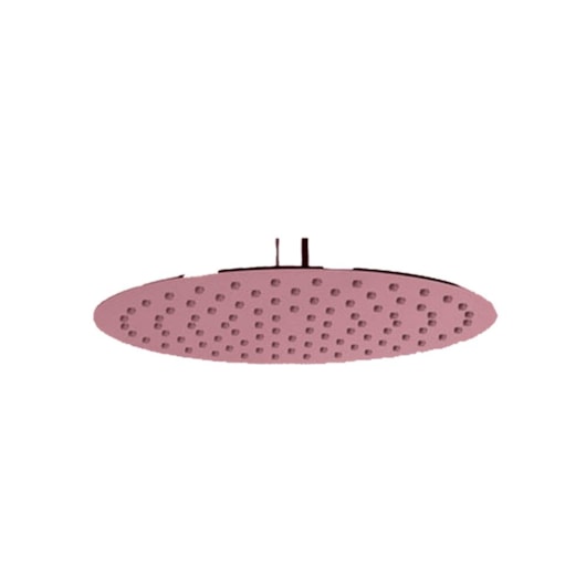 Bojo Redondo Para Chuveiro Rose Matte Kromma 20cm - Imagem principal - 6b17d0ed-fad0-44ce-8897-493dcf6b14ba