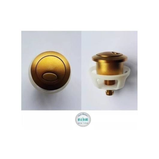 Botão De Acionamento Para Caixa Acoplada SI.51.GL.RD Rose Gold Deca - Imagem principal - ea7e4a97-63e4-4673-93a1-6b955ccbad5c