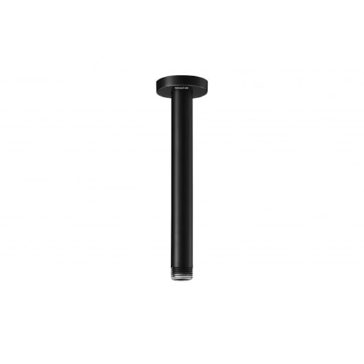 Braço Para Chuveiro De Teto Redondo Black Matte Roca 20cm - Imagem principal - 3a893e16-5934-4f36-b58e-ffe848dfeb08