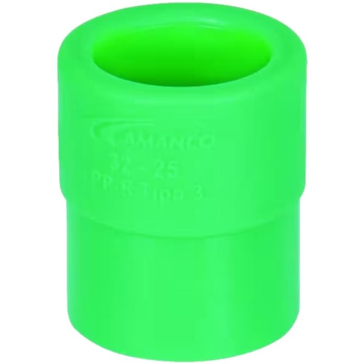 Bucha Redução Macho Fêmea Com Bucha PPR Amanco 5x2,5cm - Imagem principal - bfb93382-fa02-4835-a1be-3519de5b21d7