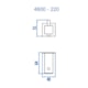 Cabide 4600 Bella 220 Champanhe Fani - 04909334-094b-4fd7-ab79-6a0a16401646