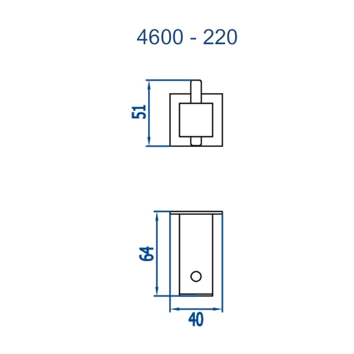 Cabide Bella Ouro Velho Fani
