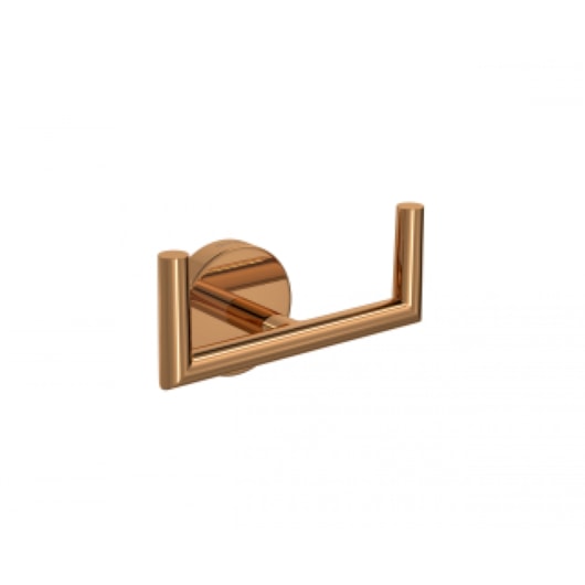 Cabide Duplo Para Banheiro Disco Red Gold Deca - Imagem principal - 802efd43-f09a-428b-9c5f-d9ac817e7ed9