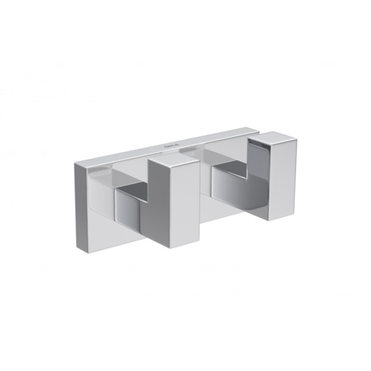 Cabide Duplo Para Banheiro Quadratta 2062 Cromado Deca - Imagem principal - 8db2359e-40f2-40c6-ac87-09bd39dea2ef
