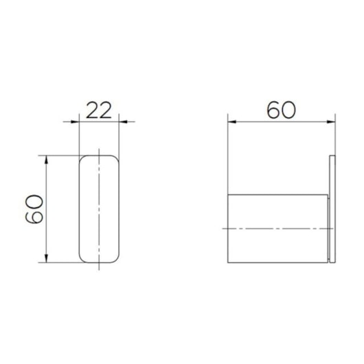 Cabide Flat Onix Docol - Imagem principal - 6db21123-b307-4472-80fa-ab21ae881239