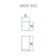 Cabide Horus 450 4600 Champanhe Fani - 10c451de-1e5e-413e-841c-a1c8f052f5fe