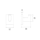 Cabide Loren Loft Square Black Lorenzetti - 4a78e3f0-aef4-45c2-b335-60ed35b40837