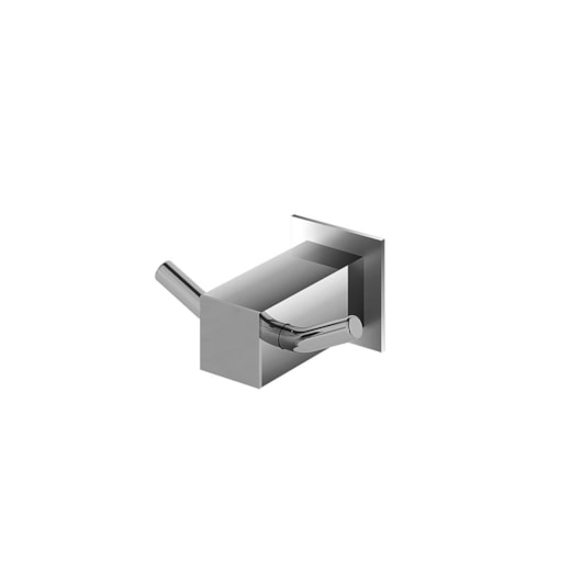 Cabide Metal Duplo Cromado Bella 220 Fani Metais - Imagem principal - 8bfac1cf-62d4-40e4-8fd1-71c3df95a60c