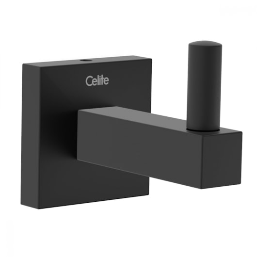 Cabide N. Elite Preto Matte Celite - Imagem principal - 498d75ab-2cd2-4cf6-8924-f5aae5df83a1