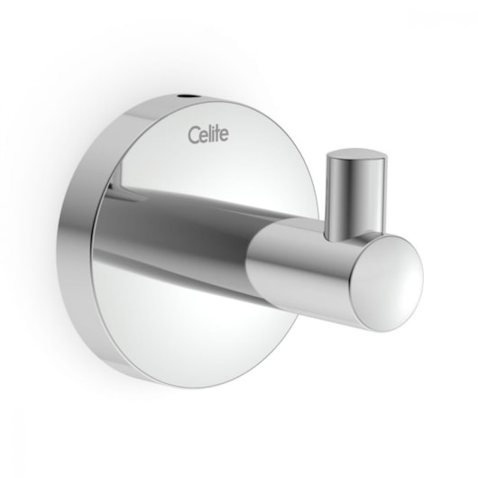 Cabide New City Cromado Celite - Imagem principal - 4edc07ce-d9a9-498e-95f7-590f83cb92ee