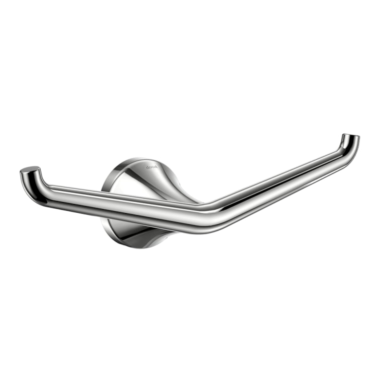 Cabide para Banheiro Duplo Mantis Cromado Docol