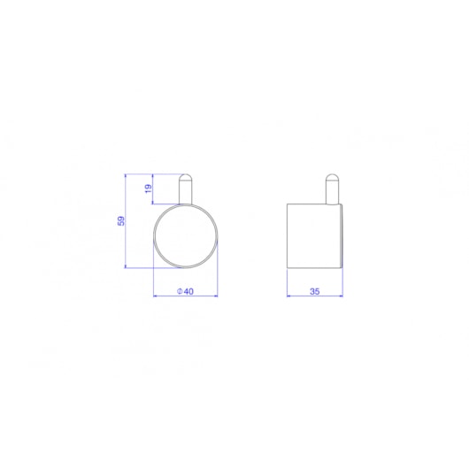 Cabide Para Banheiro Flex 2060 Cromado Deca - Imagem principal - 445afc98-b3d4-4b9b-9170-43fad5e507d5