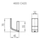 Cabide Para Banheiro Ou Lavabo Essence Champanhe Fani - 4e179387-694c-4ad9-92a1-d8f66048ce47
