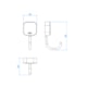 Cabide Para Banheiro Pix Cromado Deca - a0546492-68a1-4e2a-bf77-acd54a8df6da