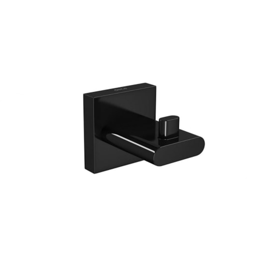 Cabide Para Banheiro Polo 2060 Black Noir Deca - Imagem principal - da76e80d-b83d-4b26-bc22-c5791ccddf64