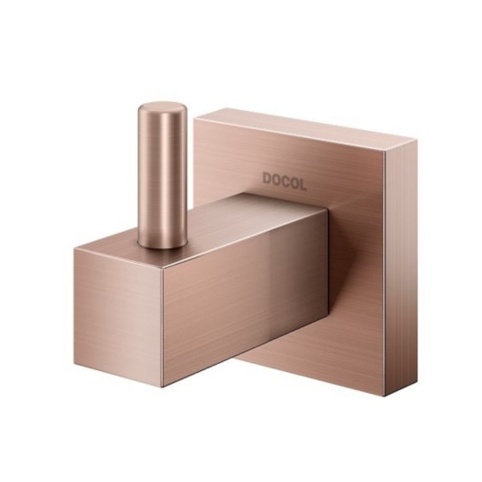 Cabide Para Banheiro Square Cobre Escovado Docol - Imagem principal - f2e652bd-46e7-48b2-857b-22537f57aae5