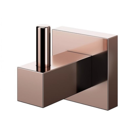 Cabide para banheiro Square Cobre Polido Docol - Imagem principal - 01bcfcb6-0269-4217-8b7f-3e4a1b7630f6