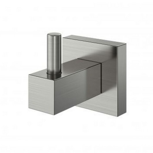 Cabide Para Banheiro Square Níquel  Escovado Docol - Imagem principal - 587270fc-dc42-48f1-9e97-3449089f55a1