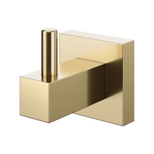 Cabide para banheiro Square Ouro Polido Docol - Imagem principal - b6a59c34-62c6-4006-ab28-1d5f1abe5844