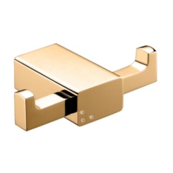 Cabideiro Duplo Com Detalhe Feito Com Cristais Rbace20211 Dourado Rubinettos