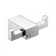 Cabideiro Duplo Com Detalhes Feito Com Cristais Rbace20231 Cromado Rubinettos - 55f162d6-20f3-4bba-8daa-87da958d806a