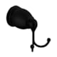 Cabideiro Duplo Rbace1110 Black Matte Rubinettos - 9ddfa597-a81f-4e7f-9e81-f179b634c1ea