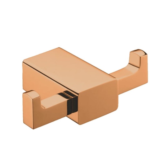 Cabideiro Duplo Rbace20231 Rose Gold Matte Rubinettos - Imagem principal - fbd5e7e5-9506-486f-b05d-9d8896bfbe26