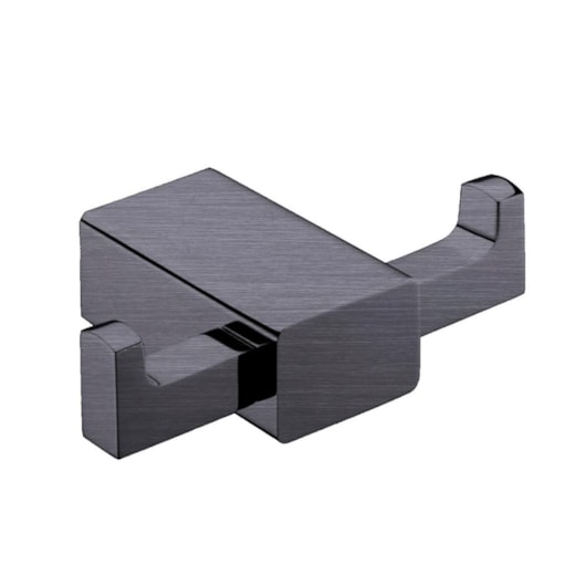 Cabideiro Duplo Rbace20231 Ttânio Escovado Rubinettos - Imagem principal - bed4f415-90d7-4cd8-a54d-122d7b83272e