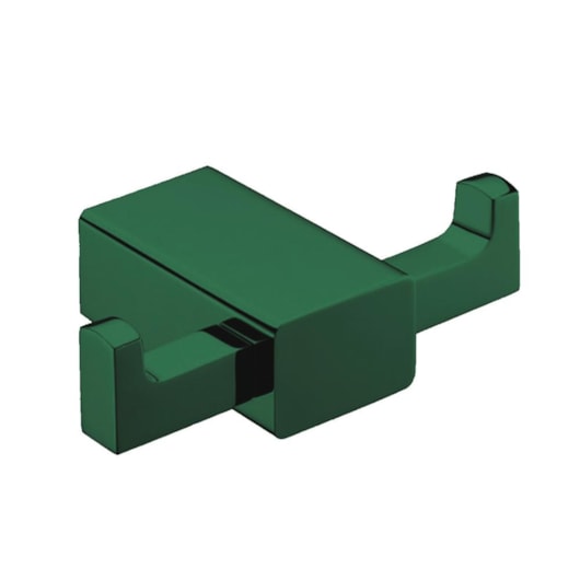 Cabideiro Duplo Rbace20231 Verde Araucária Matte Rubinettos - Imagem principal - 8035ddf3-db46-4c80-828b-33e05ec3c37e