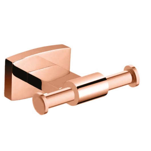 Cabideiro Duplo Rbace8800 Rose Gold Rubinettos - Imagem principal - cfc2cf90-8b48-4c4c-808c-e1577d411734