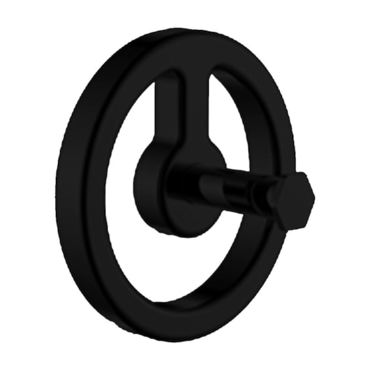 Cabideiro Rbace6300 Black Matte Rubinettos - Imagem principal - fb386fc6-040c-492a-8a05-159cd3f73658