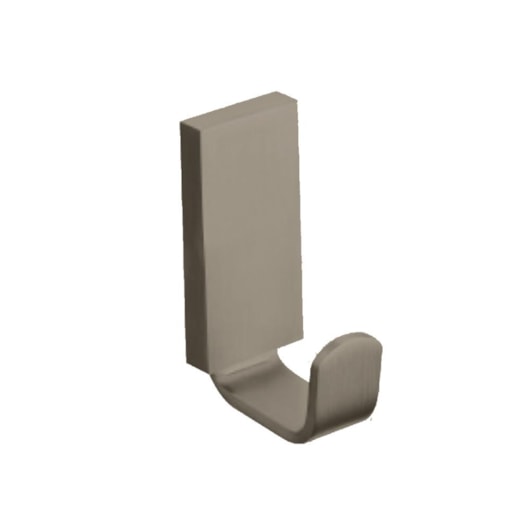 Cabideiro Simples Em Aço Inox Kr710 Ônix Matte Kromma - Imagem principal - 5838c42f-8fd2-4145-943a-c380bf425ede