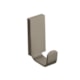 Cabideiro Simples Em Aço Inox Kr710 Ônix Matte Kromma - 5ecc5689-8cd8-4872-83d3-840ea23055f3