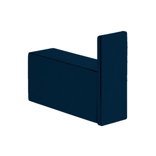 Cabideiro Simples Kr560 Azul Matte Kromma - Imagem principal - c23a4c07-2fa1-471b-844f-683e30e457d6