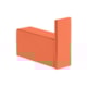 Cabideiro Simples Kr560 Coral Light Matte Kromma - b5e5162e-4013-46d6-a0bd-f52529047783