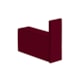 Cabideiro Simples Kr560 Marsala Matte Kromma - 09f3a98f-c20f-435c-ac91-8fc19b43b5aa