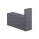 Cabideiro Simples Kr560 Titânio Escovado Kromma - df4dd1c1-8f87-40e6-bdcd-bfdb5df8650c
