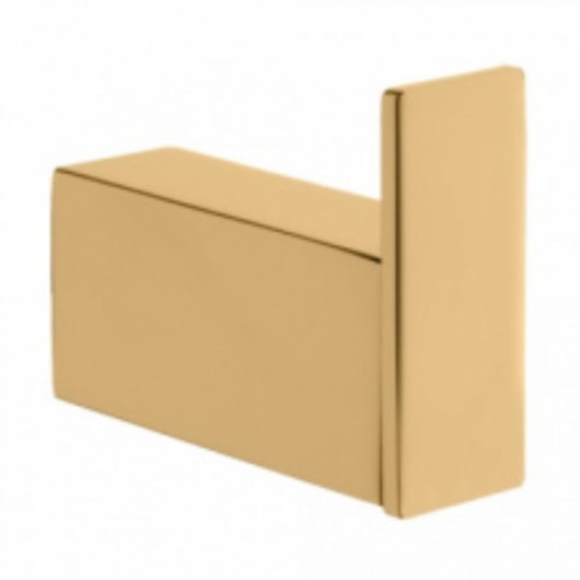 Cabideiro Simples Kr770 Dourado Kromma - Imagem principal - 79f64453-345f-466d-be6c-7df019e01db8